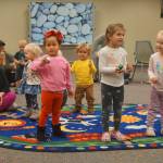 North Olympic Library System
Unidentified children particpate in a library activity.