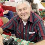 Lonnie Archibald, pictured at a book signing, is the author of a new book about Clallam County.