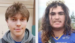 Athletes of the Week: Parker Nickerson, left, Port Angeles basketball and Conner Ferro-May, right, Crescent basketball