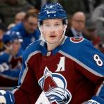 Colorado Avalanche's Cale Makar during the third period of an NHL hockey game against the Boston Bruins Saturday, Dec. 3, 2022, in Boston. (AP Photo/Winslow Townson)