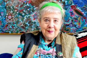 Port Angeles-born poet Tess Gallagher lives in the house her father built. (Diane Urbani de la Paz/for Peninsula Daily News)