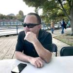 Mark Morey is pictured in 2019 on City Pier in Port Angeles. (Paul Gottlieb)