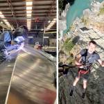 Soon after graduating from Peninsula College, Colby Groves's new employer sent him to New Zealand where he learned advanced boat welding techniques, and took some time to go bungee jumping.