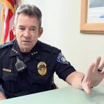 Paul Gottlieb/For Peninsula Daily News
Port Angeles Police Chief Brian Smith said legislators need to pass a stronger vehicle pursuit law.