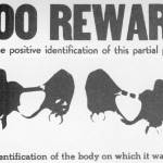 A notice which was sent to dentists around the country regarding the murder and related dental work.