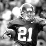 Joe Jarzynka was a legendary kick returner for the Huskies in the 1990s. His body was found in the Sol Duc River on Sunday. He was 45. (University of Washington)