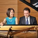 Stephanie Trick and Paolo Alderighi will perform togetherin Port Ludlow on Saturday.