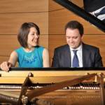 Stephanie Trick and Paolo Alderighi will perform togetherin Port Ludlow on Saturday.