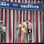 Bass-baritone Ryan Speedo Green, in boxer shorts at right, portrays Emile Griffith while baritone Eric Greene is his opponent Benny Kid Pare in the Metropolitan Operas Champion. (Metropolitan Opera)