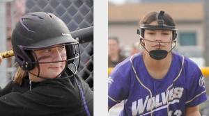 Mia Pozernick, left, and Taylee Rome. (Michael Dashiell/Olympic Peninsula News Group)