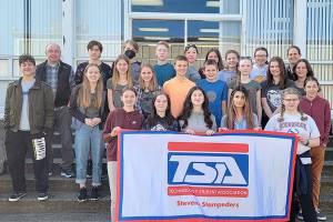 Pictured, in the back row, from left to right are Gunnar Thomason, Flavio Aurelio Wilson-Rojero, Thomas Jones, Jacob Oberly, Kayla Grant, Lillian Mahaney, Brooklyn McKnight, Parker Horn and Brenda Manson. 

Middle row, from left to right, Peter Schiess, Avery Cammisa, Madeline Walton, Stella Fradkin, Teig Carlson, Brett Manson, Sarah Butterworth, Chloe Bruning and Charlotte Curran. 

And in the front row, from left to right, Audrey Rudd, Addison Fox, Miriam Cobb, Olivia Mesen, Izzy Torgerson and McHenry Miller.