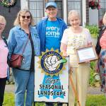 Pictured, left to right, are Pam Ehtee, Mary Jacobi, Rudy Hiener, April Hiener and Janet Russell.
