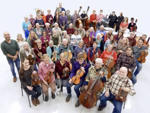 Pamela Roberts
Port Townsend Symphony Orchestra with Conductor and Artistic Director Tigran Arakelyan.