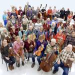 Port Townsend Symphony Orchestra with Conductor and Artistic Director Tigran Arakelyan. (photo by Pamela Roberts)