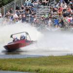 Keith Thorpe/Peninsula Daily News 
The Wayshe Goes racing team of driver Jeremy Souza and navigator Jessica Law tries to qualify in the super modified class last summer at Extreme Sports Park in Port Angeles. The first Test & Tune event will be held at the park Saturday.