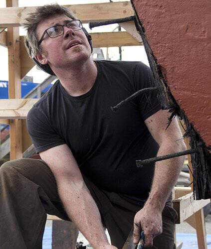Blaise Holly, Owner of Haven Boatworks. Photo courtesy First Fed