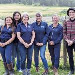 Submitted photo

Congratulations to these Equitese Pony Club members for attaining higher levels of accomplishments through the U.S. Pony Club of America. Levels of certification start at what is called D Level (beginner), progressing to C Level (intermediate) then to B Level and A Level (advanced). From left: Hazel Vidal, level D3 in dressage; Addi Staley, D2 in hunt seat equitation; Lisa Cartwright,  D2 in dressage and D3 in horse management; Galadriel Nichols, D2in dressage and D3 in horse management; Katie Haman, D2 in dressage and D3 in horse management; Rose Soini, D2 in eventing (in flat work)  and horse management . Visit www.ponyclub.org  for more information. Follow the club on its Facebook page, Equitese Pony Club.