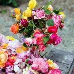 Weekly deadheading and disbudding will not only give you a long lasting supply of cut flowers, it will also give you amazing color in the garden. The results pictured are after just one week of work. (Andrew May/For Peninsula Daily News)