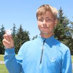 Reese Jorgensen of Mukilteo won the 2023 Clallam County Amateur Championship on Sunday at The Cedars at Dungeness. (Dave Logan/for Peninsula Daily News)