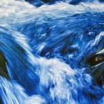 photo by Brian Goodman
"Rushing Water" appears in "Outside In," the show on view now at Northwind Art's Jeanette Best Gallery in Port Townsend.