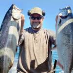 Jason Headley of Port Hadlock had success during the Marine Area 9 opener last week, taking home limits of chinook with fishing partner Don Arnett of Diamond Point last Thursday and Friday.