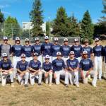 The Wilder Baseball Club A team won the American Legion Northwest District Tournament and will compete at the Class A American Legion State Championship starting Saturday in Spokane. Team members and coaches are, back row from left, coach Jadon Seibel, coach Landon Seibel, Ryland Prioette, Lane Wilson, Garret Buerer, Maeson Grice, Andre Campbell, Easton Fisher, Brandt Perry, Ian Smithson, Ethan Swenson, coach Shane Martin and front row, Brayden Martin, Carston Seibel, Eden Peterson, Carson Waddell, Owen Leitz, Harris Bower and Bubba Hernandez.
