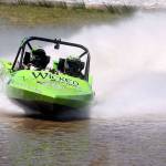 The Port Angeles-based Wicked Racing team of driver Dan Morrison and navigator Cody Catract make a qualifying run on their home course of Extreme Sports Park. (Keith Thorpe/Peninsula Daily News)