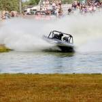 Kiwi No. 35, driven by Chris Munro of Queensland, New Zealand, and navigated by Katie Munro of New Zealand, competes in the unlimited class of the American Sprint Boat Racing event Sunday at the Extreme Sports Park outside of Port Angeles. The event was expanded to two days to accommodate a total of 38 teams competing in unlimited, modified and 400 classifications. The Munros are previous winners at the Extreme Sports Park. For final results, go to cmg-northwest2.go-vip.net/peninsuladailynews or look in Tuesdays sports section. The sprint boats will return to ESP on Sept. 9-10. (Dave Logan/for Peninsula Daily News)