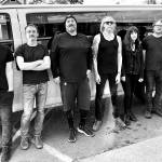 Pigs on the Wing is, from left, Eric Welder (bass / vocals); Matt Jones ( keys / vocals); Bryan Fairfield ( drums);  Dave Lindenbaum ( guitar / vocals);  Holly Brooks ( vocals); Jason Baker ( guitar / vocals); Matt Sulikowski (sax).