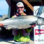 Mason's Resort
Sam Rutledge caught this good-sized king while fishing Marine Area 4 (Neah Bay) out of Mason's Resort.