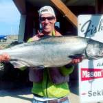 Mason's Resort
Sam Rutledge caught this good-sized king while fishing Marine Area 4 (Neah Bay) out of Mason's Resort.