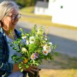 Laura Bell of Port Townsend was among the participants of Northwind Art Schools spring Floral Design + Still Life class. The workshop will be offered again Oct. 1; signup information is at NorthwindArt.org. (Diane Urbani de la Paz/Northwind Art)