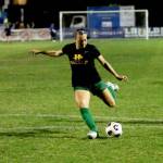 Chimacum and Peninsula College alumna Grace Johnson scored twice for the the Cal Poly Humboldt womens soccer team during the Lumberjacks recent preseason tour of Australia during the 2023 Womens World Cup. (Cal Poly Humboldt Athletics)