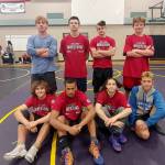 Eight East Jefferson Rivals wrestlers attended the Gene Mills Technique Camp in Sequim earlier this summer, learning from former world champion Gene Mills. 

Back row standing from left:  Rylen Kruse, Aiden Glenn, Levi Donahue, Daltry Lammers and front, Grady White, Manaseh Ramirez, Mi Amada Ramirez and Zeke
Banks.
