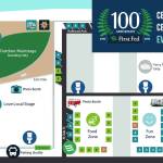 Centennial Celebration Event Map.