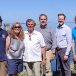 Pictured, from left to right, are: Keith Dahlin, Erika Hanson-Dahlin, Bruce D’Eliscu, Don Ayres IV, Cory Irwin and Eric Lesch.