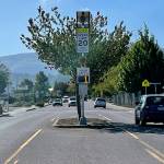 Lakeside Industries will pave about a half-mile stretch of North Sequim Avenue on weekday nights for three weeks starting Wednesday. (Matthew Nash/Olympic Peninsula News Group)