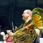Tyler Benedict stars in Tubby the Tuba, a story thats part of the Port Angeles Symphonys Family Pops performances on Saturday. (Diane Urbani de la Paz/For Peninsula Daily News)