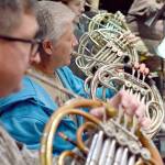 The horn section is just one prominent feature of the West Side Story Symphonic Dances in Saturdays Port Angeles Symphony pops concert. (Diane Urbani de la Paz/For Peninsula Daily News)