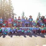 State plate winners from the Lincoln Park BMX track gathered at Lincoln Park on Sunday. Plate winners include Teyah Elofson-Cross, Kylin Weitz, Nyah Langdon, Trinity Gaither, Bennett Gray, Bradan Gray, Jackson Beal, Zach Slota, Silas Ruder, Ellie Schmedding, Aspen Maxfield, Easton Schmedding, Carmelo Kompkoff, Logan Gray, Bennett Gray, Kristopher Giffin, Matthew Graham, Chloe Holloway, Danny Goettling, Daniel Stroup, Chloe Maxfield, Ellie Perez, Graysen Pinell, Kali Hopper, Ryker Rossi, Thomas Schroeder, Toby Kreider, Cash Coleman, Anthony Perez and Greg Volker. Not in the photo are Mason Wilcox-Olton, Kameron Langdon, cory Cooke, Levi Oravetz, jason Faris, Mylee Schroeder, Gideon Oravetz, Thomas Penn, Nyah Langdon, Makaylie Underwood, Ryan Albin Jr. and Adam Oravetz. (Lexie Winters)