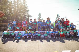 State plate winners from the Lincoln Park BMX track gathered at Lincoln Park on Sunday. Plate winners include Teyah Elofson-Cross, Kylin Weitz, Nyah Langdon, Trinity Gaither, Bennett Gray, Bradan Gray, Jackson Beal, Zach Slota, Silas Ruder, Ellie Schmedding, Aspen Maxfield, Easton Schmedding, Carmelo Kompkoff, Logan Gray, Bennett Gray, Kristopher Giffin, Matthew Graham, Chloe Holloway, Danny Goettling, Daniel Stroup, Chloe Maxfield, Ellie Perez, Graysen Pinell, Kali Hopper, Ryker Rossi, Thomas Schroeder, Toby Kreider, Cash Coleman, Anthony Perez and Greg Volker. Not in the photo are Mason Wilcox-Olton, Kameron Langdon, cory Cooke, Levi Oravetz, jason Faris, Mylee Schroeder, Gideon Oravetz, Thomas Penn, Nyah Langdon, Makaylie Underwood, Ryan Albin Jr. and Adam Oravetz. (Lexie Winters)