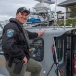 Region 6 WDFW Lt. Kit Rosenberger wrote, from a young age I have always enjoyed fishing and hunting. I saw the intrinsic value of our states natural resources and wanted to make sure it is conserved for the future. My mother recently showed me a school project from second grade class she had saved where we had to write about what we wanted to be when we grew up. I had written all the way back in second grade about how I wanted to be a Game Warden. (Emily Matthiessen /Olympic Peninsula News Group)