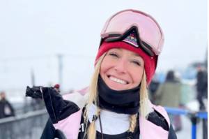 Two-time Olympic gold medalist Jamie Anderson of Lake Tahoe, Calif., will be at Strait Slice on Thursday night to present her film Reflections. (Courtesy photo)