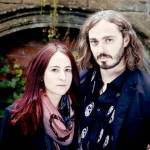 The Black Feathers, made up of Ray Hughes and Sian Chandler.