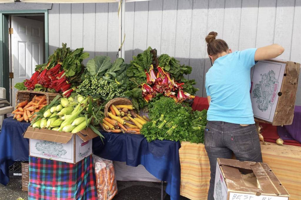 Fresh produce from local farms. Photo courtesy of the Sequim Food Bank.