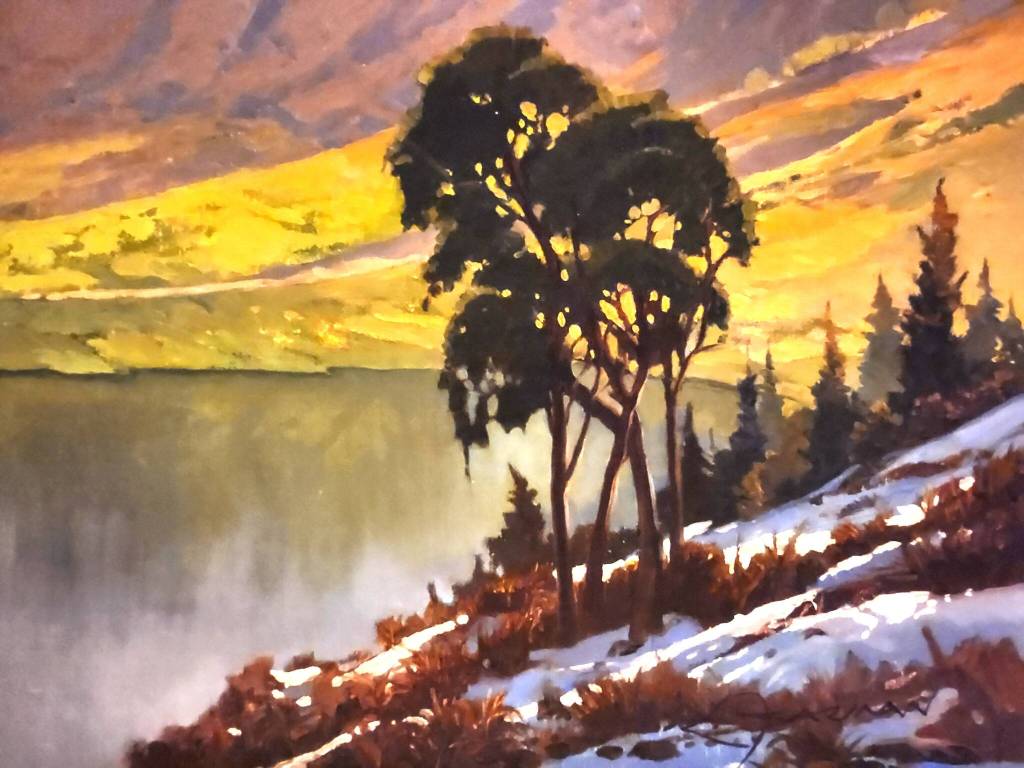 Painter Lynne Fearman is the featured artist at La Petite Maison Blanche. (First Friday Art Walk Sequim)