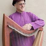 Harpist David Michael will present Concert for Peace at 3 p.m. Sunday.