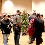 Decorated trees and wreaths were to be auctioned off on Sunday afternoon during the Festival of Trees in Forks. The annual auction is the main fundraiser for Soroptimist International of the Olympic Forest and assists the nonprofit with many of its programs on the West End. (Christi Baron/Olympic Peninsula News Group)