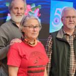 From left, Matt McCoy, Kathy McCoy and Gary Brundige join Lorraine Eckard (not pictured) in hosting Native Plants for Better Backyard Birding, the next Backyard Birding series event scheduled for Jan. 6 at the Dungeness River Nature Center.