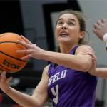 Port Angeles Eve Burke averaged 16 points a game over two games at the end of December for Linfield University in Oregon to be named the Northwest Conference Athlete of the Week. (Linfield University)